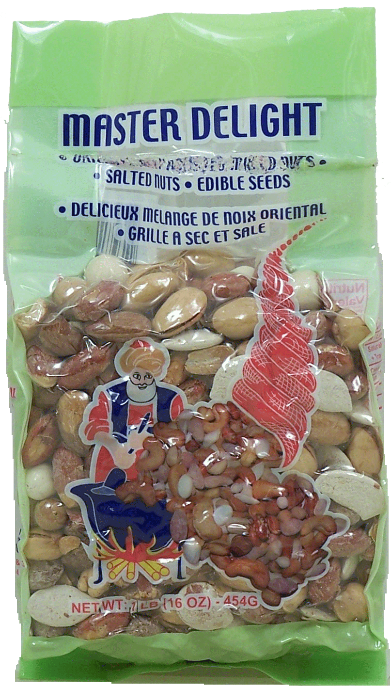 Master Delight  mixed nuts, pistachios, cashews, almonds, peanuts, pumpkin seeds Full-Size Picture